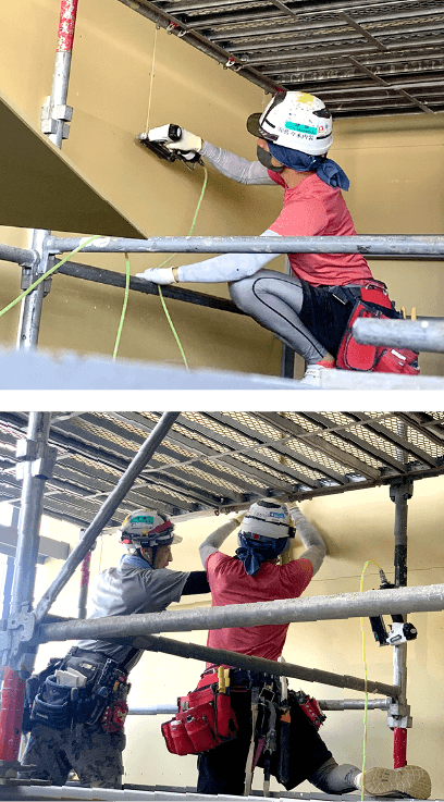 内装仕上げ工事の仕事について